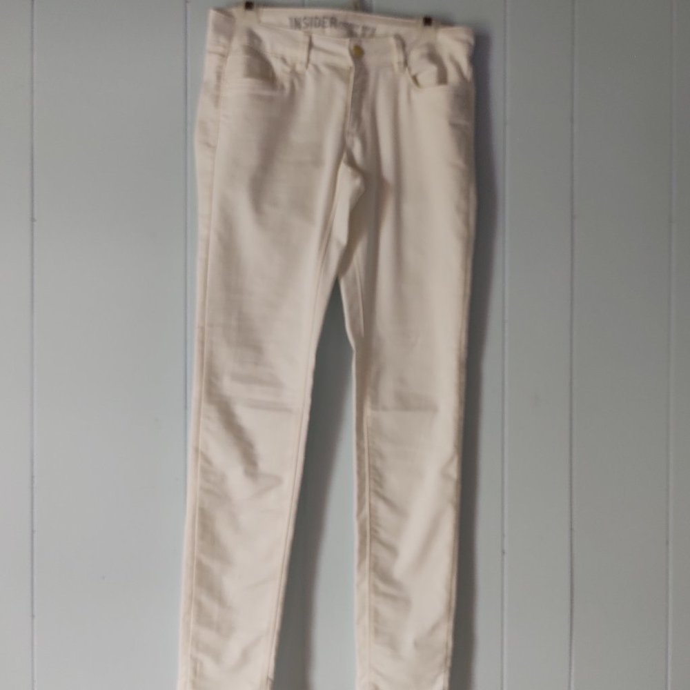 Smart Set Insider Premium Denim White Skinny Jeans